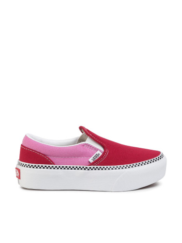 Гуменки Vans Classic Slip-On P VN0A3TL1WVX1 Червен