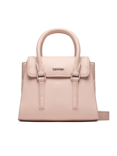 Дамска чанта Calvin Klein Ck Elevated Satchel Mini K60K609851 Розов