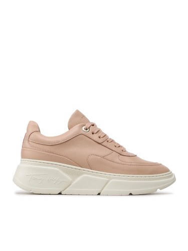 Сникърси Tommy Hilfiger Chunky Leather Sneaker FW0FW06855 Misty Blush TRY