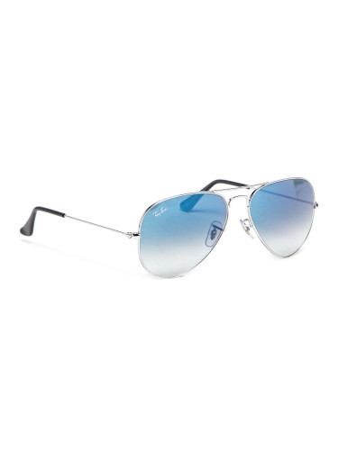 Слънчеви очила Ray-Ban Aviator Gradient 0RB3025 003/3F Сребрист