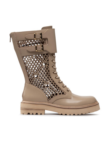 Зимни обувки PINKO Noemi Stivale PE 22 BLKS1 1H212D Y87W Бежов