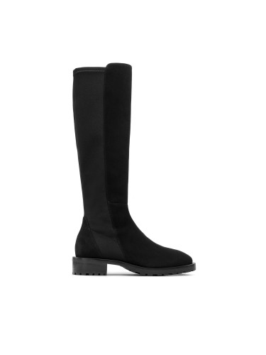 Ботуши Stuart Weitzman Knee-Hi Lug Boo SC719 Черен