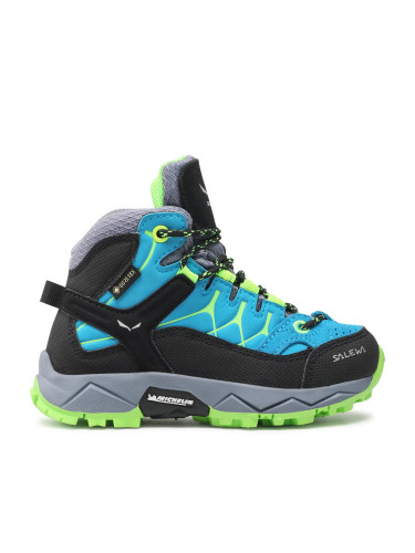 Туристически Salewa Jr Alp Trainer Mid Gtx GORE-TEX 8375 Син