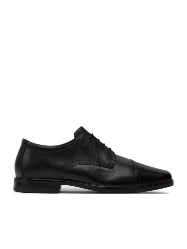 Обувки Clarks Howard Cap 261620127 Black Leather