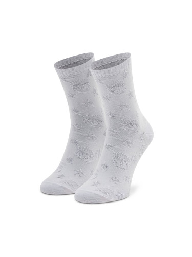 Чорапи дълги дамски Chiara Ferragni 73SB0J25 Бял
