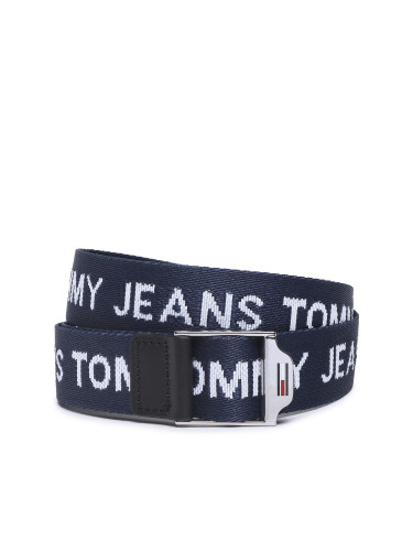 Дамски колан Tommy Jeans Tjw Webbing 3.0 AW0AW14071 Тъмносин