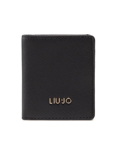 Малък дамски портфейл Liu Jo Ecs Xs Bifold NF2216 E0087 Черен