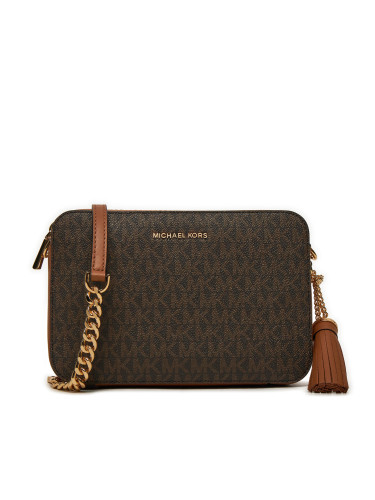 Дамска чанта MICHAEL Michael Kors Crossbodies 32F8GF5M2B Кафяв