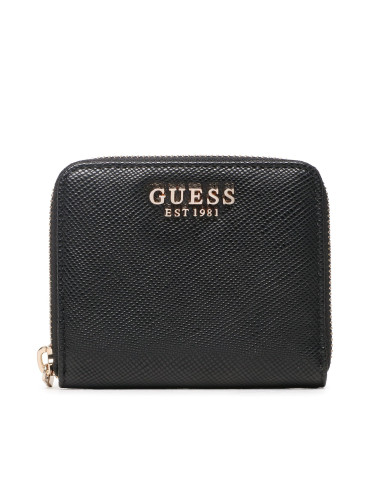 Малък дамски портфейл Guess Laurel (ZG) Slg SWZG85 00370 Черен