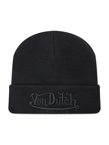 Шапка Von Dutch Beanie Flint 7050113 Черен