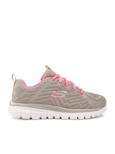 Сникърси Skechers Get Connected 12615/GYCL Сив