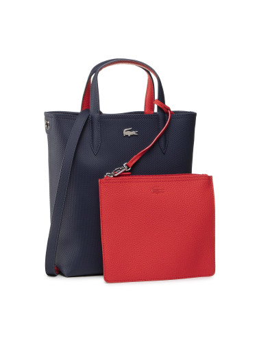 Дамска чанта Lacoste Vertical Shopping Bag NF2991AA Тъмносин