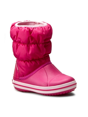 Апрески Crocs Winter Puff Boot Kids 14613 Candy Pink