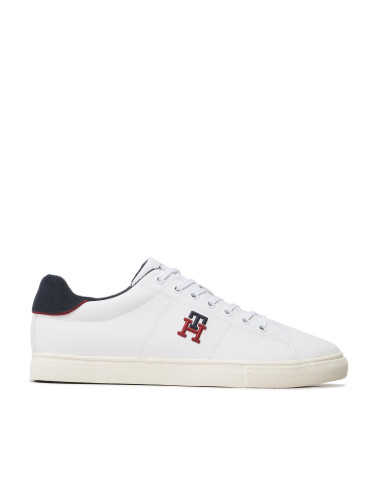 Сникърси Tommy Hilfiger Core Vulc Varsity Monogram FM0FM04350 Бял