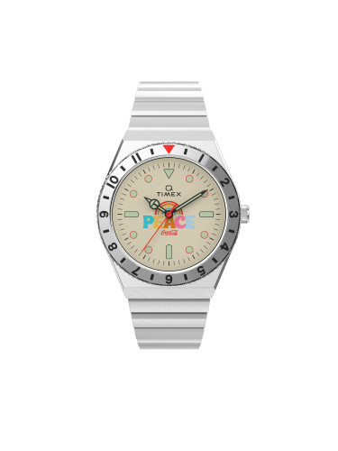 Часовник Timex Lab Archive 1971 Unity Collection TW2V25800 Сребрист