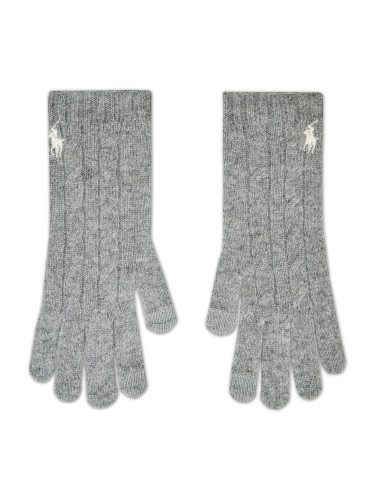 Дамски ръкавици Polo Ralph Lauren 455907236002 Сив