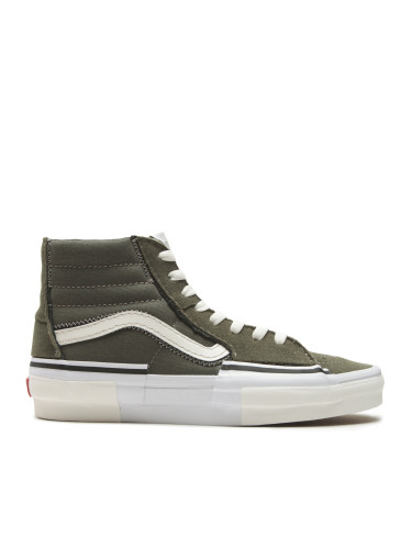 Сникърси Vans Sk8-Hi Reconst VN0005UKOLO1 Зелен