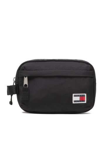 Несесер Tommy Jeans Tjm College Washbag AM0AM09570 Черен