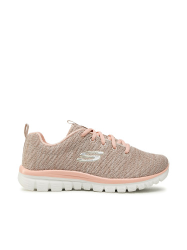 Сникърси Skechers Twisted Fortune 12614/NTCL Бежов