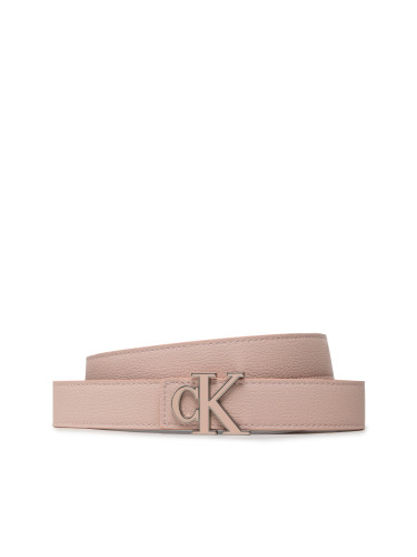 Дамски колан Calvin Klein Jeans Mono Hardware Outline Belt 30mm K60K609318 Розов