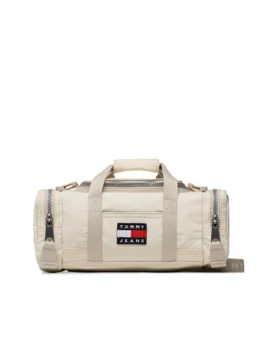 Дамска чанта Tommy Jeans Tjm Heritage Micro Duffle 2L AM0AM10897 Бежов