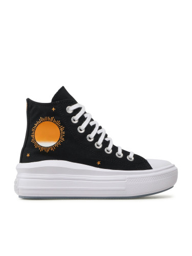 Кецове Converse Ctas Move Hi A02896C Черен