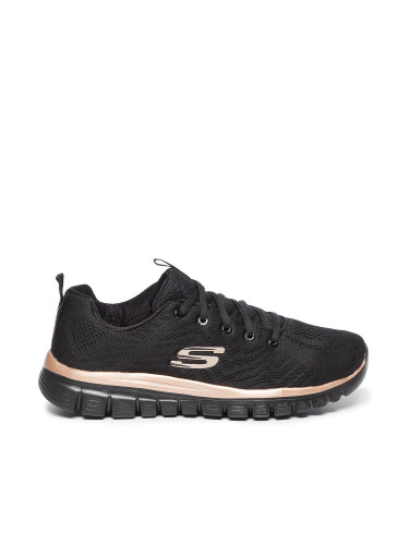 Сникърси Skechers Get Connected 12615/BKRG Черен