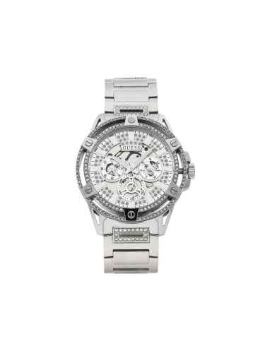 Часовник Guess King GW0497G1 Сребрист