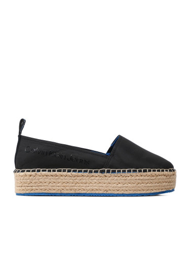 Еспадрили Calvin Klein Jeans Flatform Espadrille Soft Ny YW0YW00989 Черен