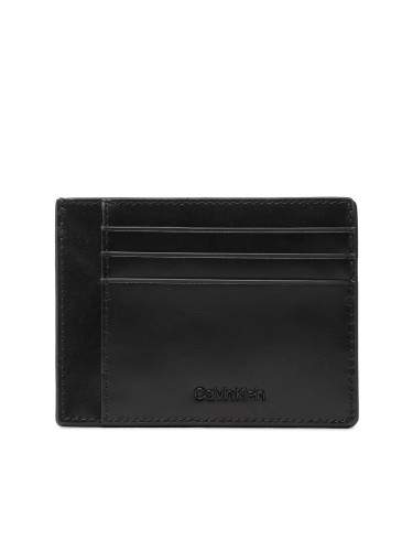 Калъф за кредитни карти Calvin Klein Ck Median Id Cardholder K50K510327 Черен