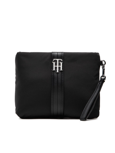 Несесер Tommy Hilfiger Relaxed Th Washbag AW0AW11154 Черен