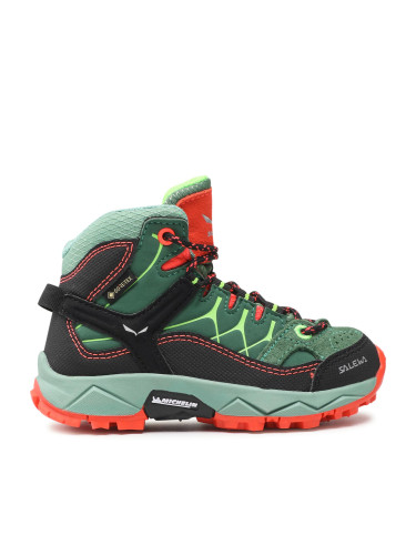 Туристически Salewa Jr Alp Trainer MId Gtx GORE-TEX 5960 Зелен