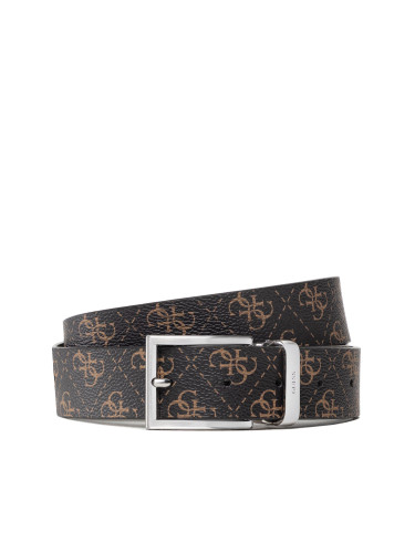 Мъжки колан Guess Vezzola Belt BM7541 LEA35 Черен