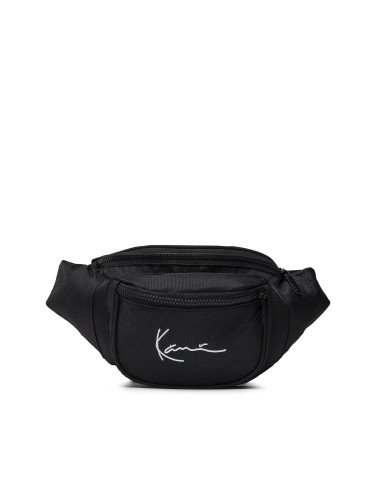 Чанта за кръст Karl Kani Signature Tape Waist Bag 4004163 Черен