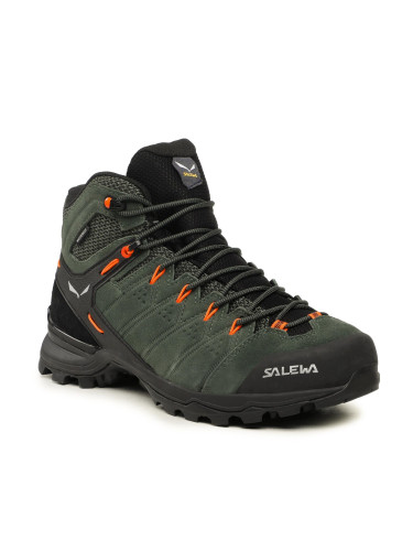 Туристически Salewa Ms Alp Mate Mid Ptx 61384-5400 Зелен