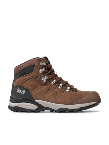 Туристически Jack Wolfskin Refugio Texapore Mid W 4050871 Кафяв