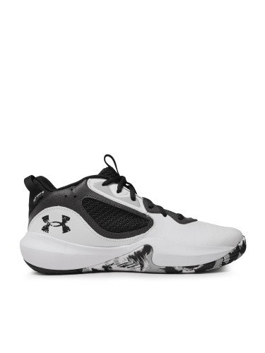 Обувки за баскетбол Under Armour Ua Lockdown 6 3025616-101 Бял