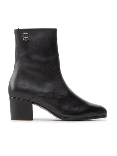 Боти Tommy Hilfiger Th Hardware Bootie Leather FW0FW06760 Black BDS