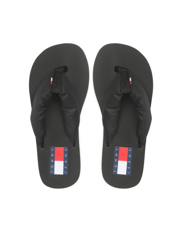 Джапанки Tommy Jeans Flag Eva Beach Sandal EN0EN02111 Черен