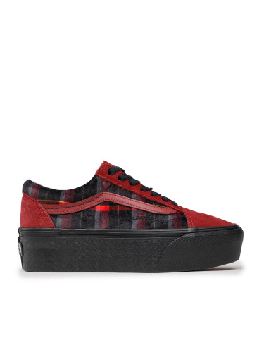 Гуменки Vans Old Skool Stac VN0A7Q5M02Y1 Бордо