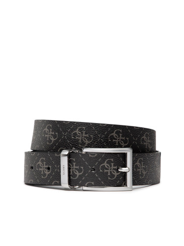 Мъжки колан Guess Vezzola Belts BM7541 LEA35 Черен