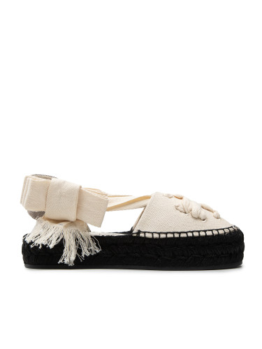 Еспадрили Tory Burch Woven Bouble T Espadrille 282 Бежов