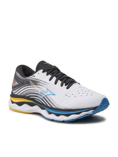 Маратонки за бягане Mizuno Wave Sky 6 J1GC220201 Бял