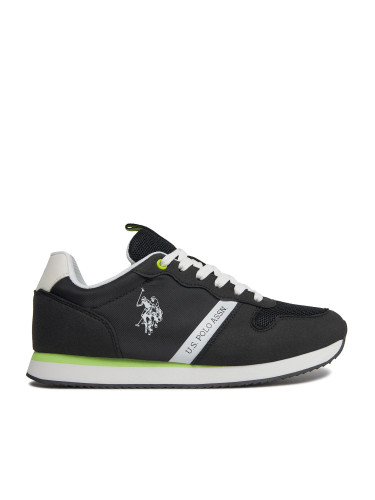 Сникърси U.S. Polo Assn. Nobil NOBIL009 Черен