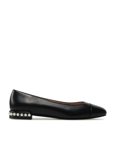 Балеринки Stuart Weitzman Pearl Flat SB753 Черен