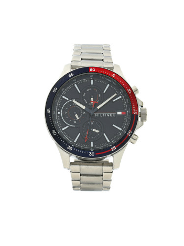 Часовник Tommy Hilfiger Bank 1791718 Сребрист