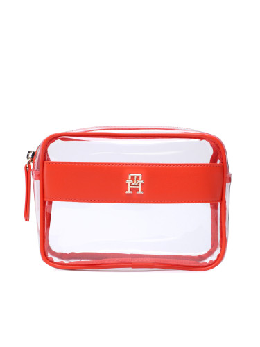 Несесер Tommy Hilfiger Th Travel Clear Case AW0AW14814 Прозрачен