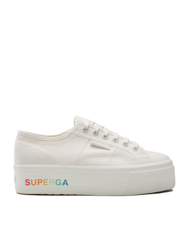 Гуменки Superga 2790 Platform S7113KW Бял