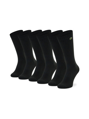 Дълги чорапи Lacoste RA4182 Черен