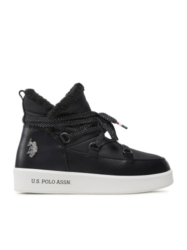 Боти U.S. Polo Assn. Vegy001b VEGY001W/BNY3 Черен